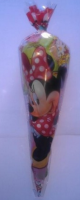 BOLSA CUCURUCHO MINNIE.  PAQ. 20 UND. 
